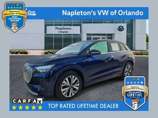 Blue Metallic 2023 Audi Q4 e-tron Premium Plus