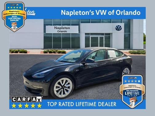 Solid Black 2023 Tesla Model 3 Base