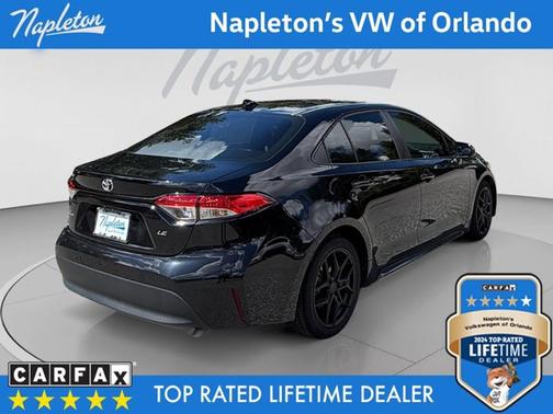 Midnight Black Metallic 2023 Toyota Corolla LE