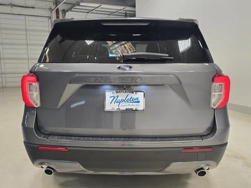 Gray Metallic 2021 Ford Explorer XLT