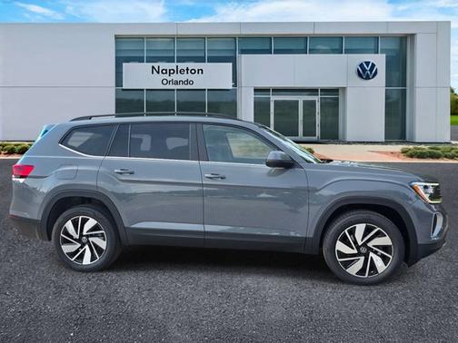 Gray 2026 Volkswagen Atlas 2.0T SE w/Technology