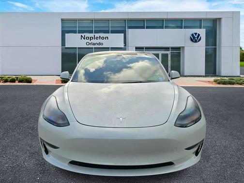 White 2022 Tesla Model 3 Long Range