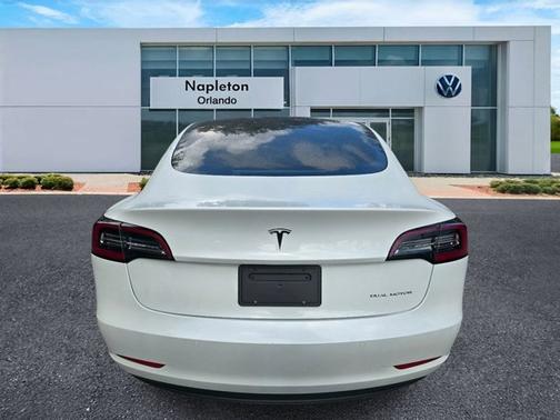 White 2022 Tesla Model 3 Long Range