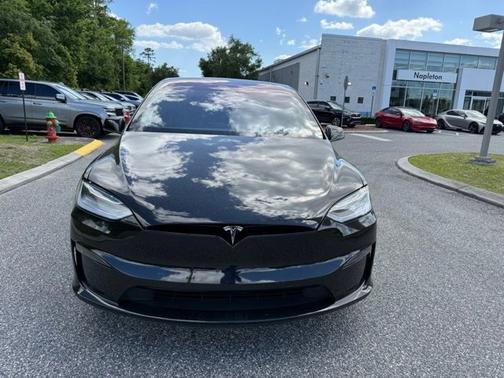 Black 2022 Tesla Model X Plaid