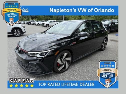 Black Metallic 2024 Volkswagen Golf GTI S