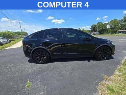 Black 2023 Tesla Model X Plaid