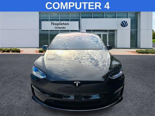 Black 2023 Tesla Model X Plaid