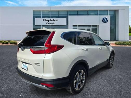 White 2017 Honda CR-V EX-L