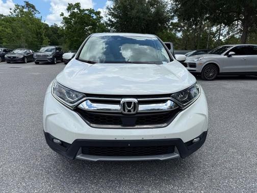 White 2017 Honda CR-V EX-L