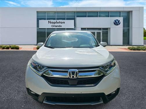 White 2017 Honda CR-V EX-L