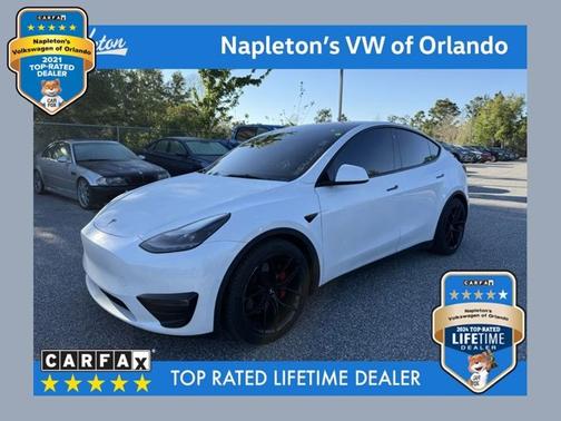 White 2022 Tesla Model Y Performance