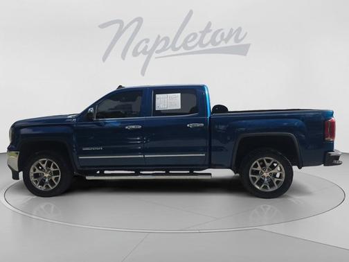 Stone Blue Metallic 2018 GMC Sierra 1500 SLT