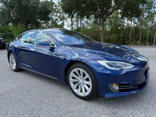 Blue 2016 Tesla Model S 75D