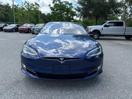 Blue 2016 Tesla Model S 75D