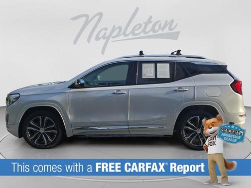 White Frost Tricoat 2020 GMC Terrain Denali