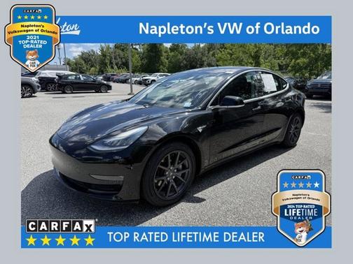 Black 2018 Tesla Model 3