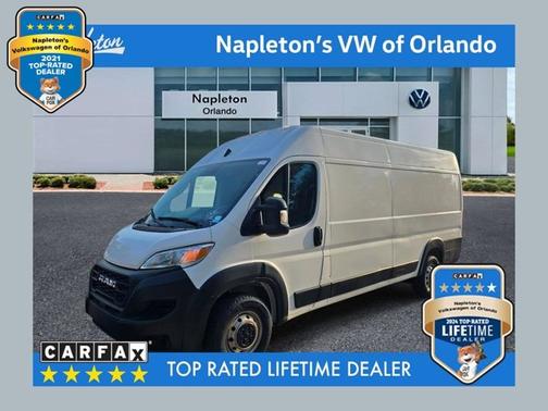 Bright White Clearcoat 2023 RAM ProMaster 3500 High Roof