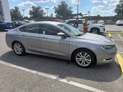 Billet Silver Metallic Clearcoat 2015 Chrysler 200 Limited