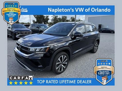 Black 2024 Volkswagen Taos SE