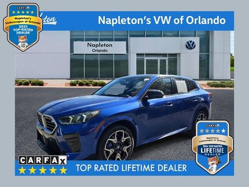 Blue Metallic 2025 BMW X2 M35i