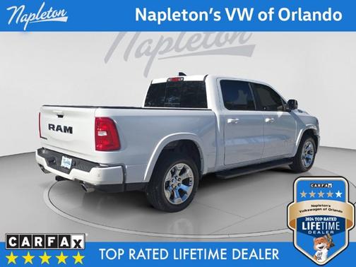 Bright White Clearcoat 2025 RAM 1500 Big Horn
