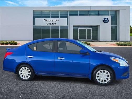 Metallic Blue 2015 Nissan Versa SV