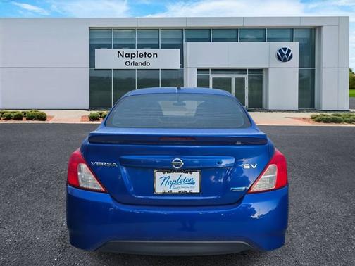 Metallic Blue 2015 Nissan Versa SV