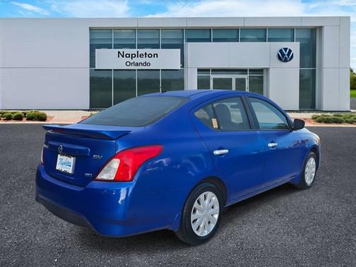 Metallic Blue 2015 Nissan Versa SV