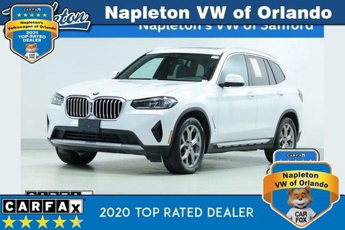 White Metallic 2024 BMW X3 xDrive30i