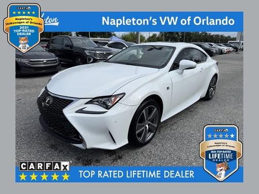 Ultra White 2015 Lexus RC 350 Base