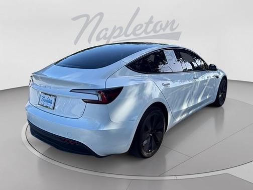 White 2024 Tesla Model 3 Long Range