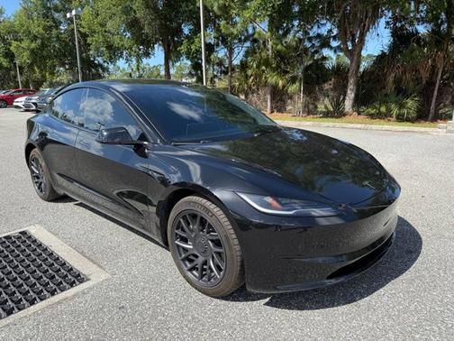 Black 2025 Tesla Model 3
