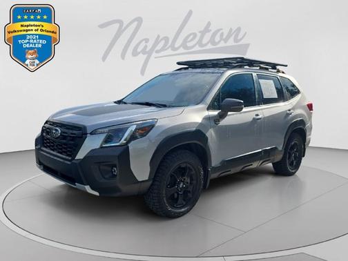 Ice Silver Metallic 2022 Subaru Forester Wilderness