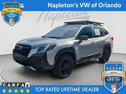 Ice Silver Metallic 2022 Subaru Forester Wilderness