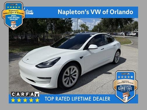 White 2023 Tesla Model 3 Base