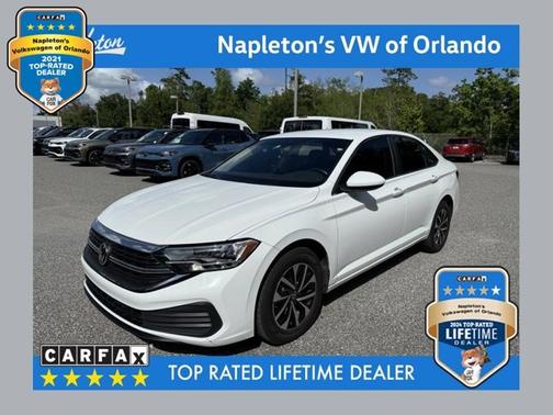 Pure White 2024 Volkswagen Jetta S