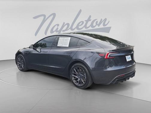 Gray 2025 Tesla Model 3 Long Range