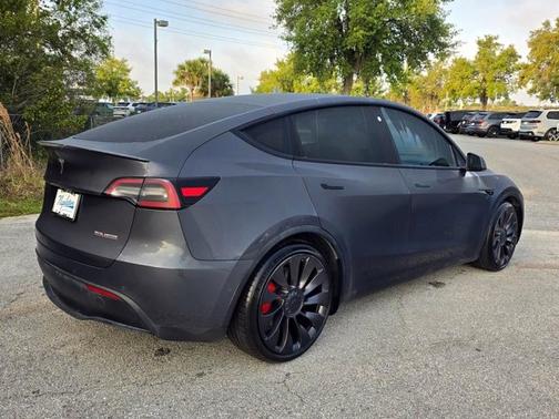 Midnight Silver Metallic 2021 Tesla Model Y Performance