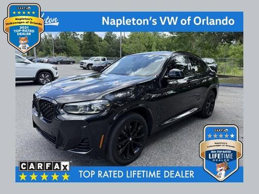 Black Sapphire Metallic 2022 BMW X4 xDrive30i