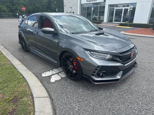 Polished Metal Metallic 2018 Honda Civic Type R Touring