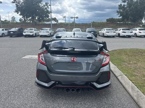 Polished Metal Metallic 2018 Honda Civic Type R Touring