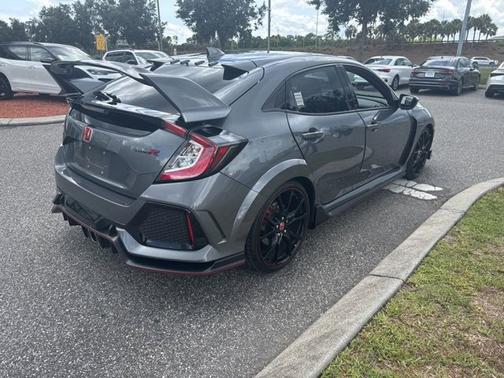 Polished Metal Metallic 2018 Honda Civic Type R Touring