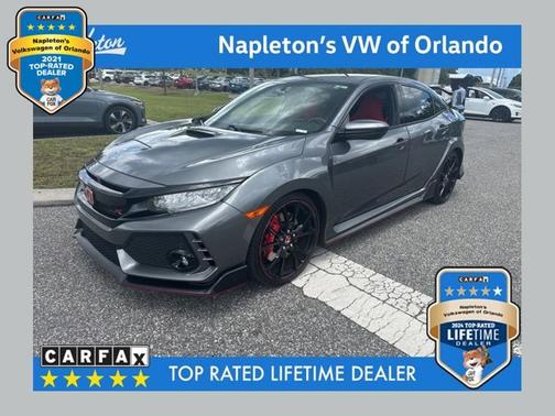 Polished Metal Metallic 2018 Honda Civic Type R Touring