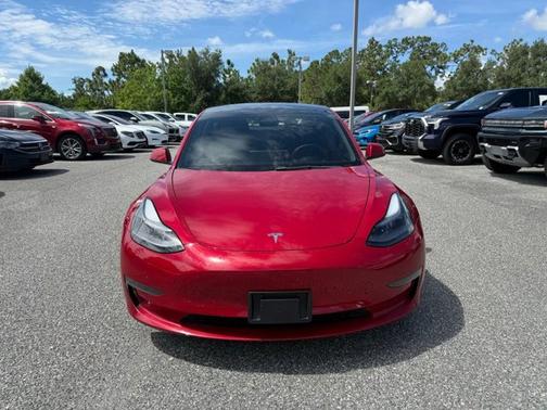 Red Multi-Coat 2022 Tesla Model 3 Long Range