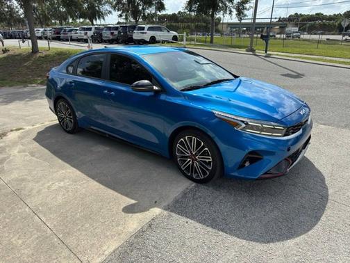 Sporty Blue 2024 Kia Forte GT