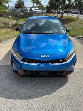 Sporty Blue 2024 Kia Forte GT