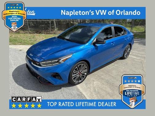Sporty Blue 2024 Kia Forte GT