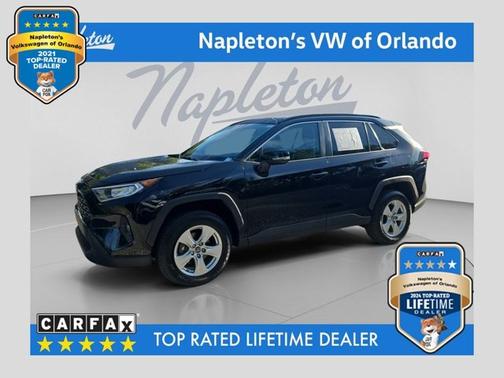 Midnight Black Metallic 2019 Toyota RAV4 XLE