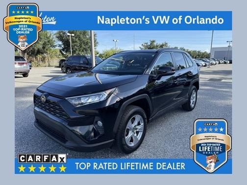 Midnight Black Metallic 2019 Toyota RAV4 XLE