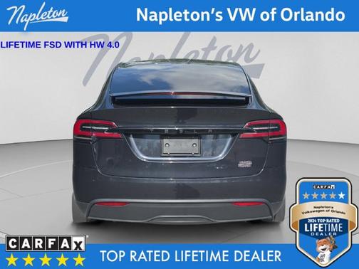 Gray 2024 Tesla Model X Plaid